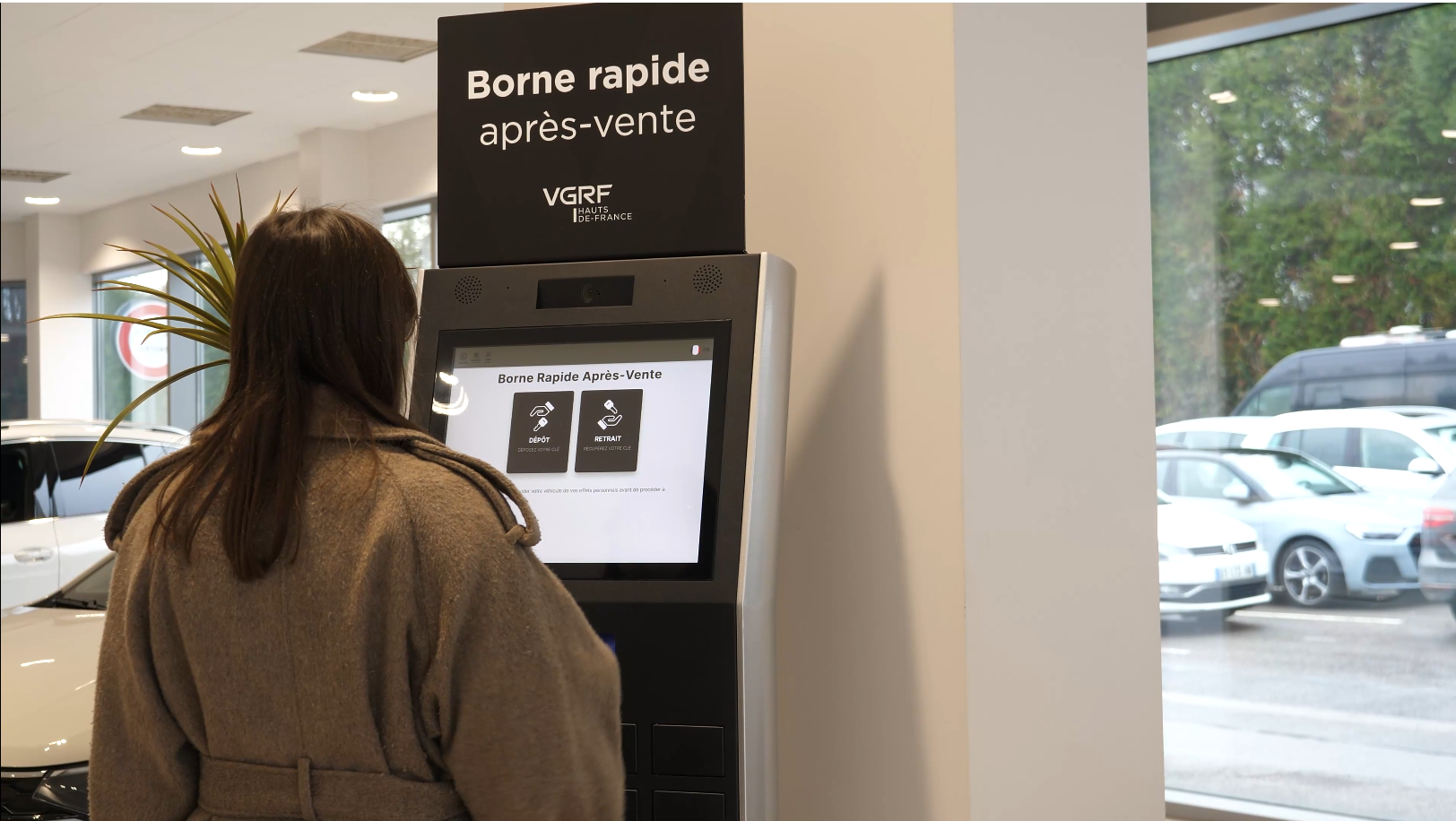 Audi Rennes - Borne rapide après-vente